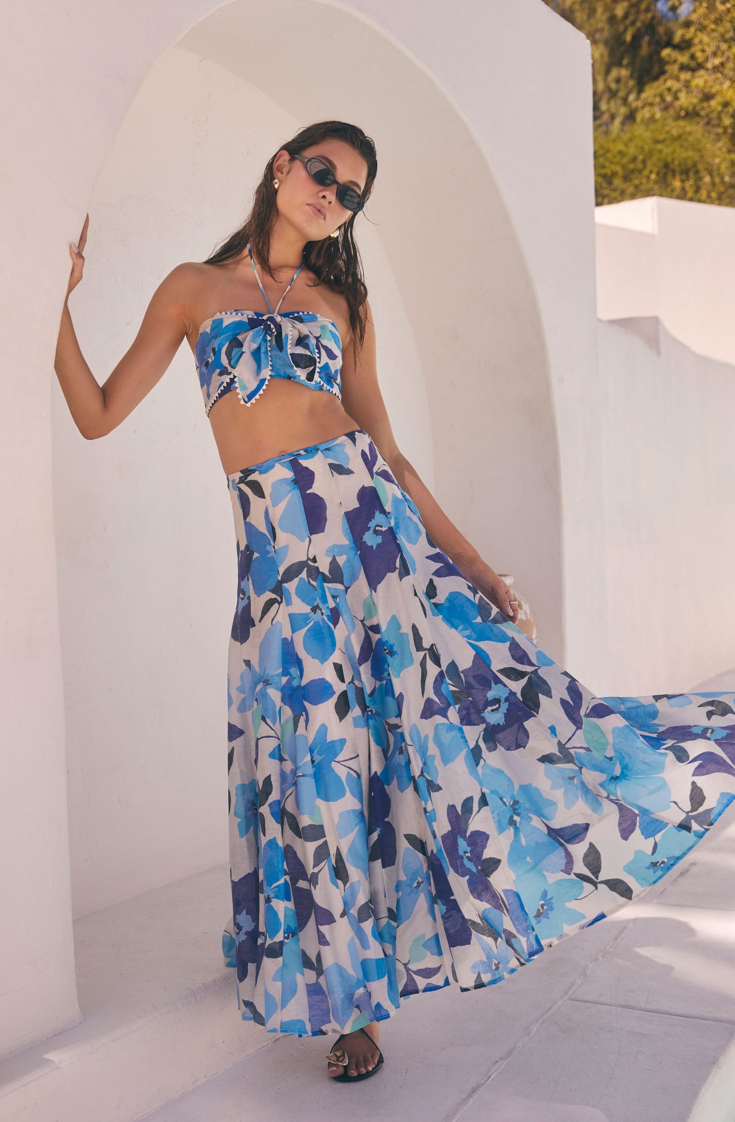 Kehlani Bandeau Skirt Set