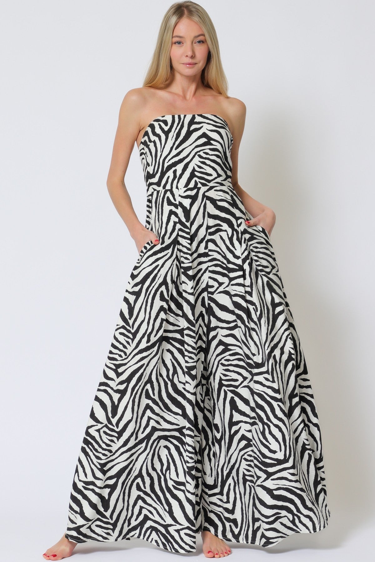 Zebra Jumpsuit
