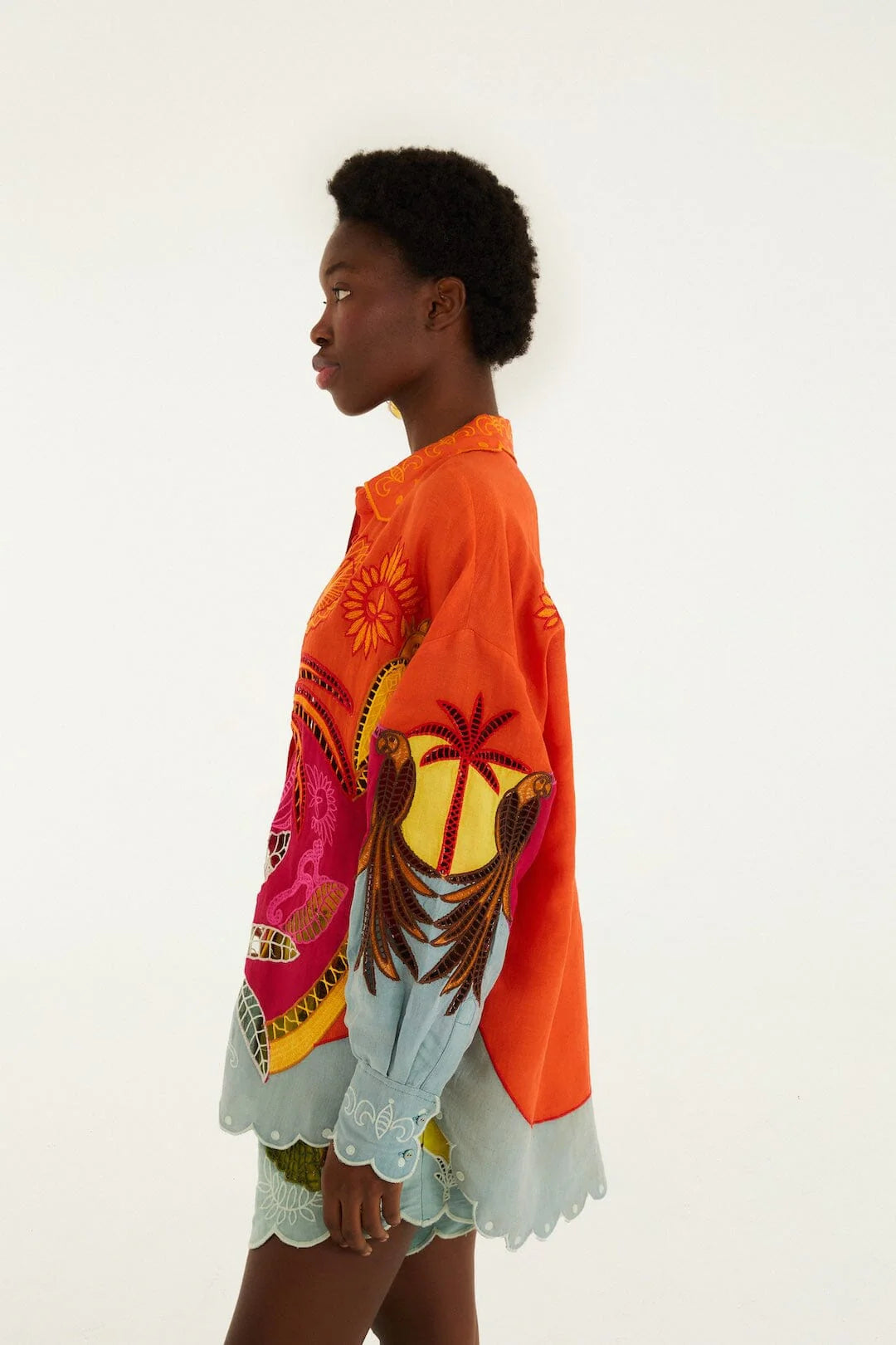 Multicolor Usiacuri Shorts Set