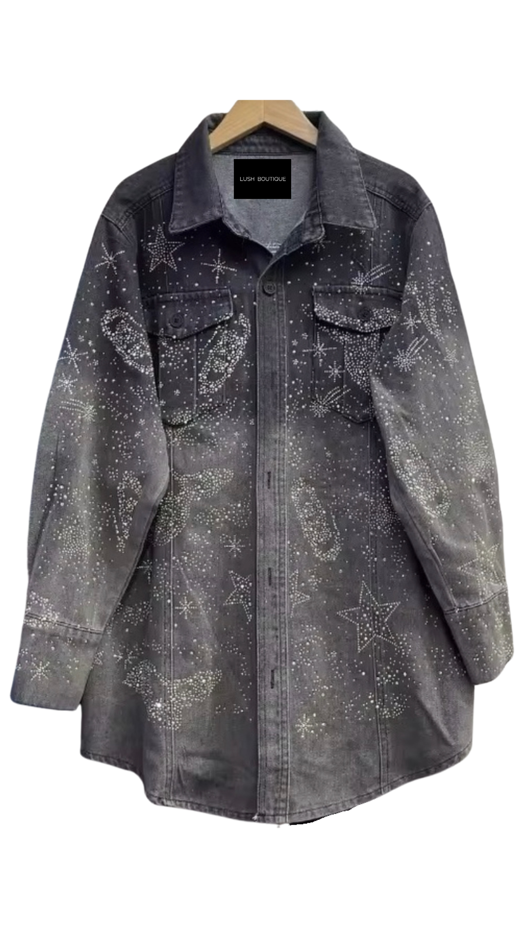 Cosmic Denim Shirt