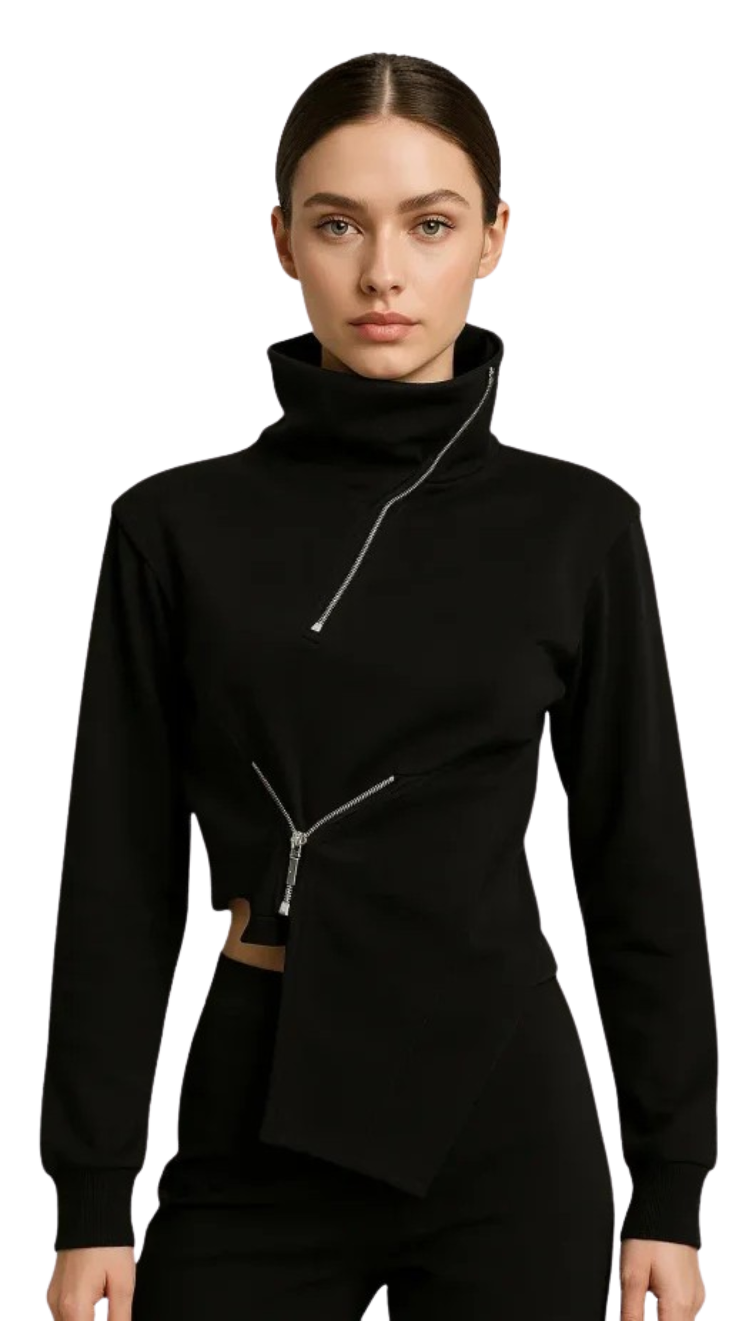 Assassin High Collar Sweatshirt