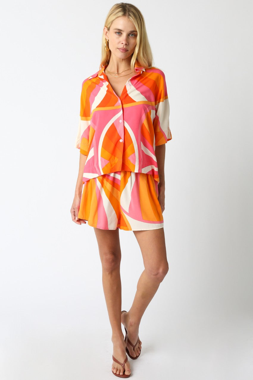 Orchid Shorts Set