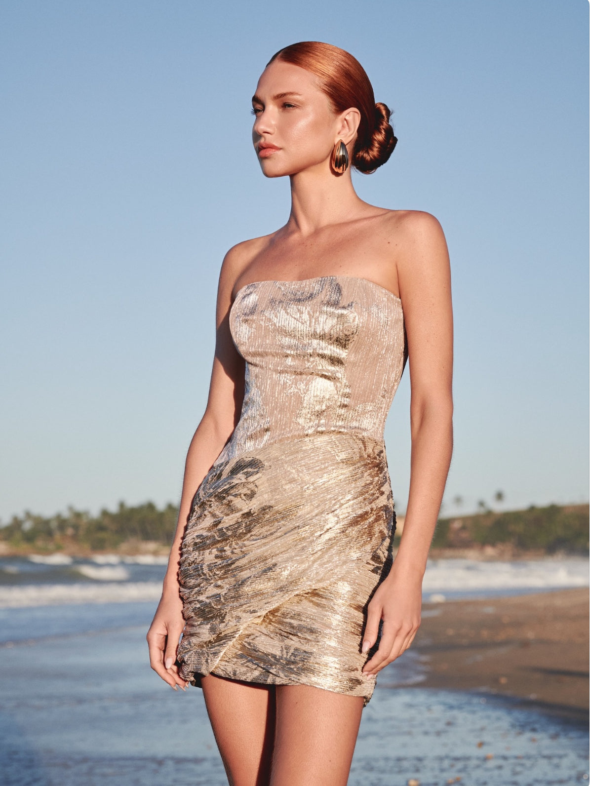 LUREX GOLDEN DUST DRESS