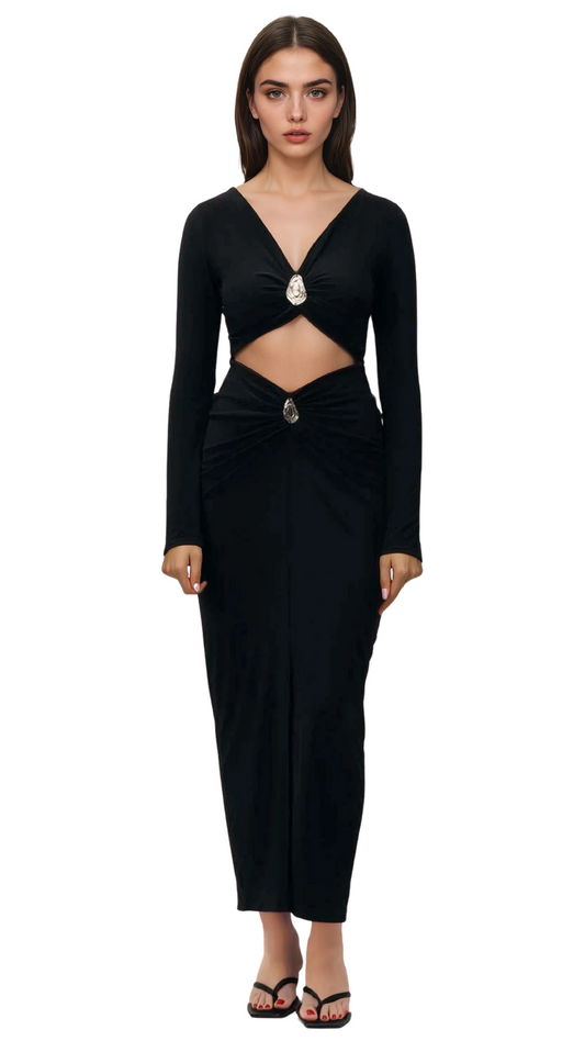 Fiore Maxi Dress-Ombra