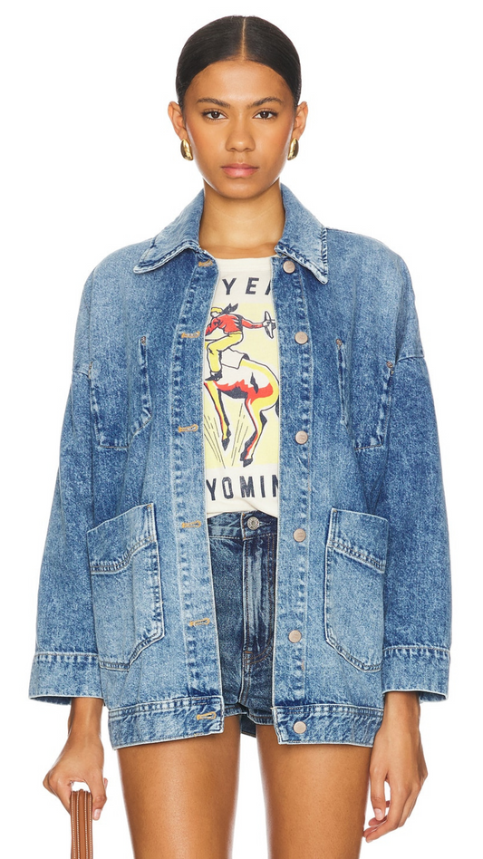 Avery Denim Jacket- Got The Blues