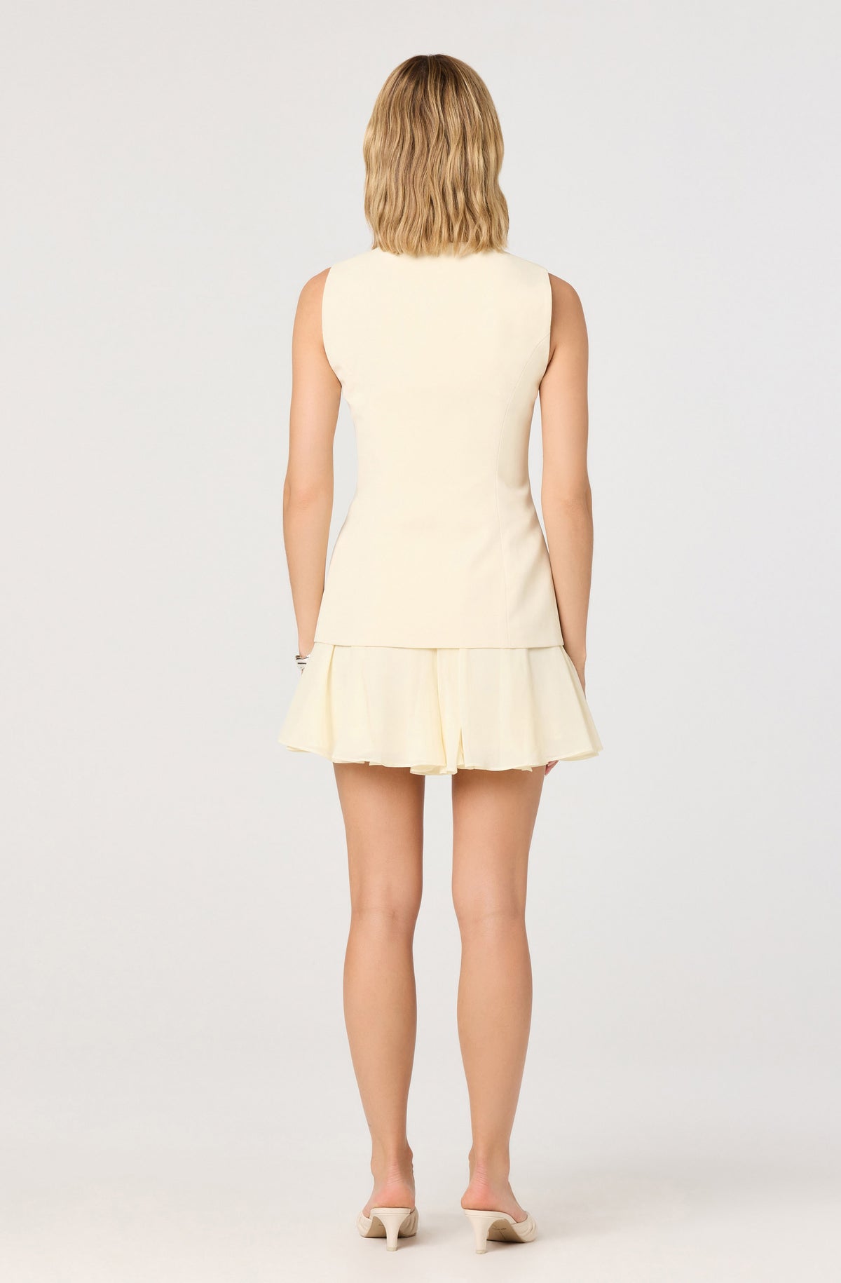Christen Contrast Vest Mini Dress