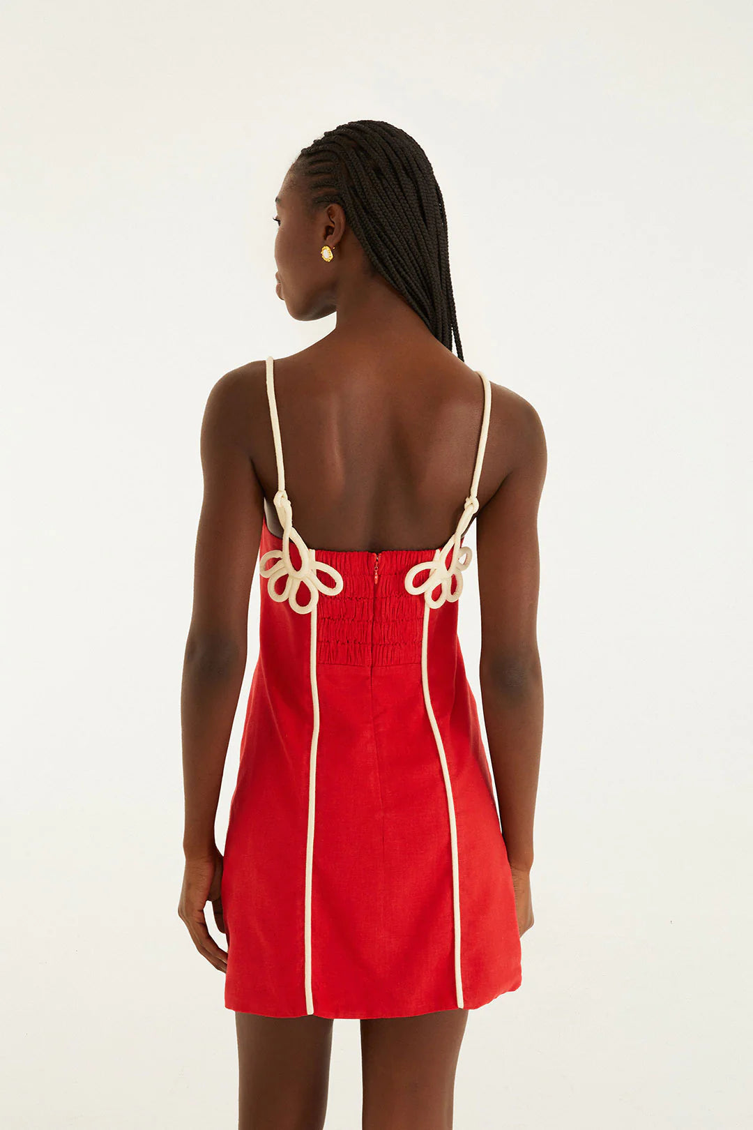 Contrast Piping Sundress
