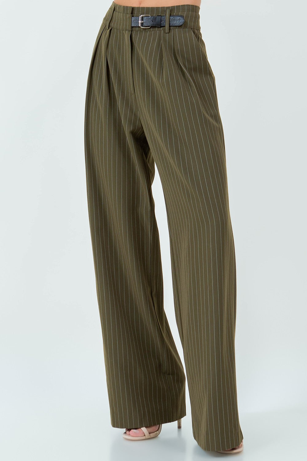 Workaholic Pants-Olive