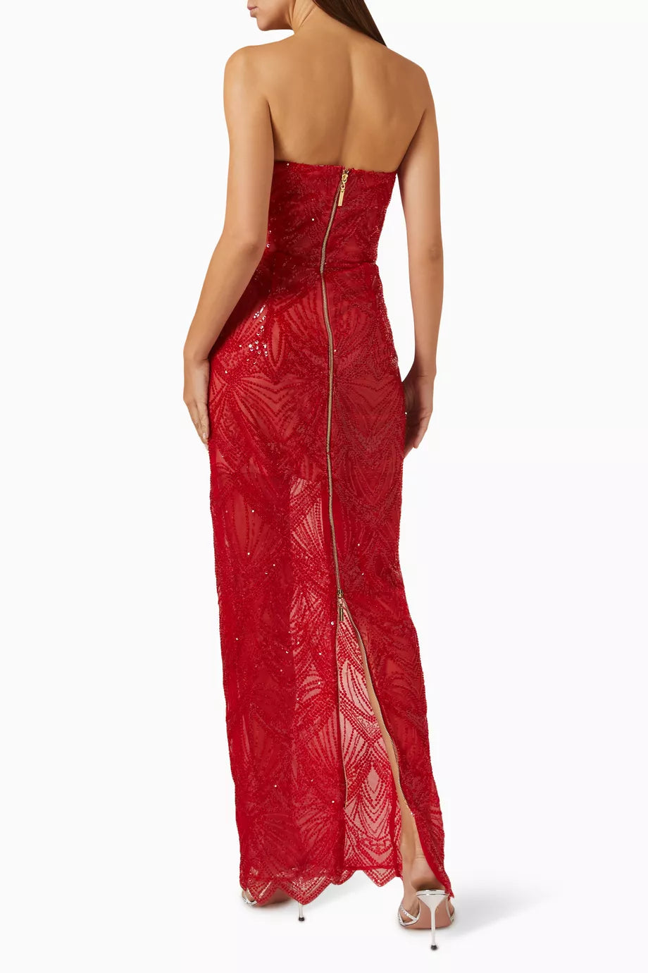 Giselle Maxi Dress - Red