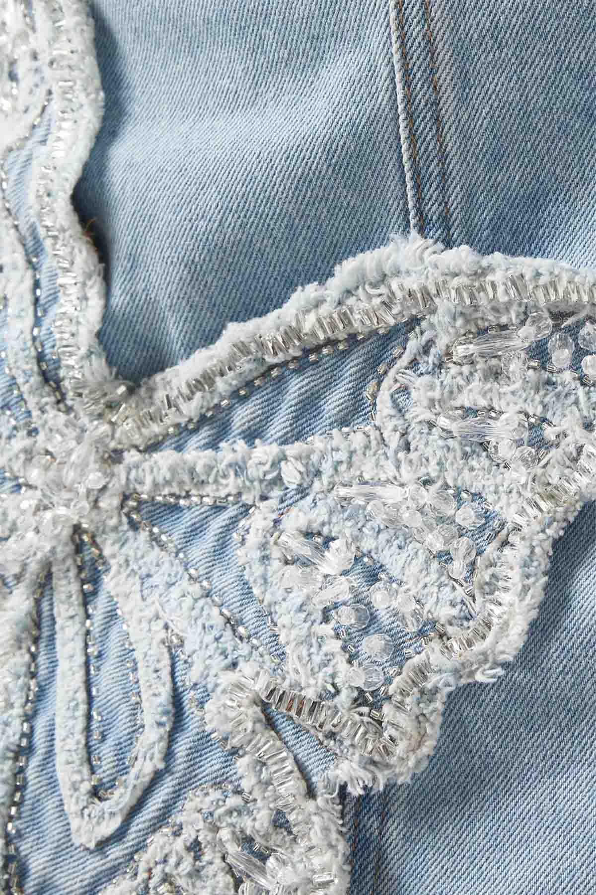BUTTERFLY DENIM SET (RUNWAY)