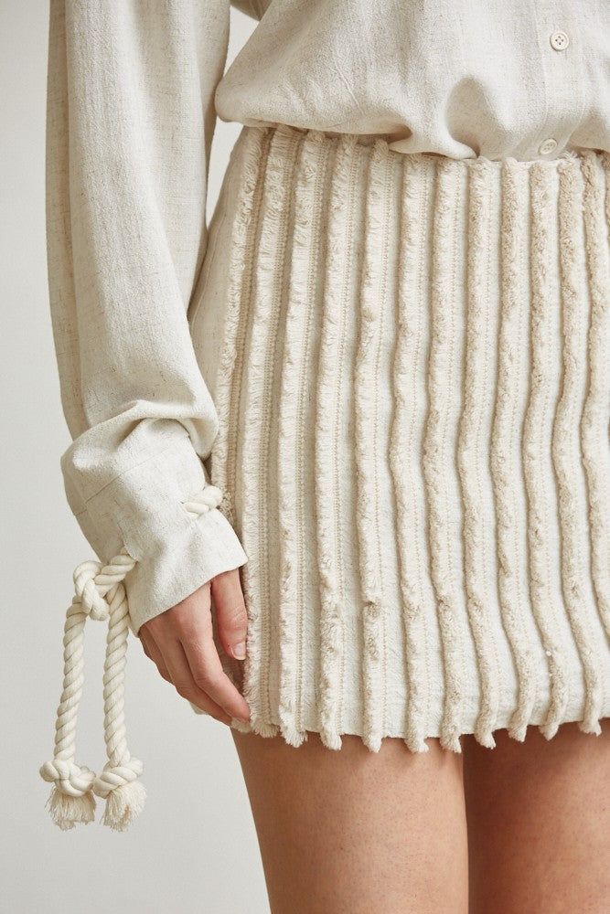 Tassels Skirt Set