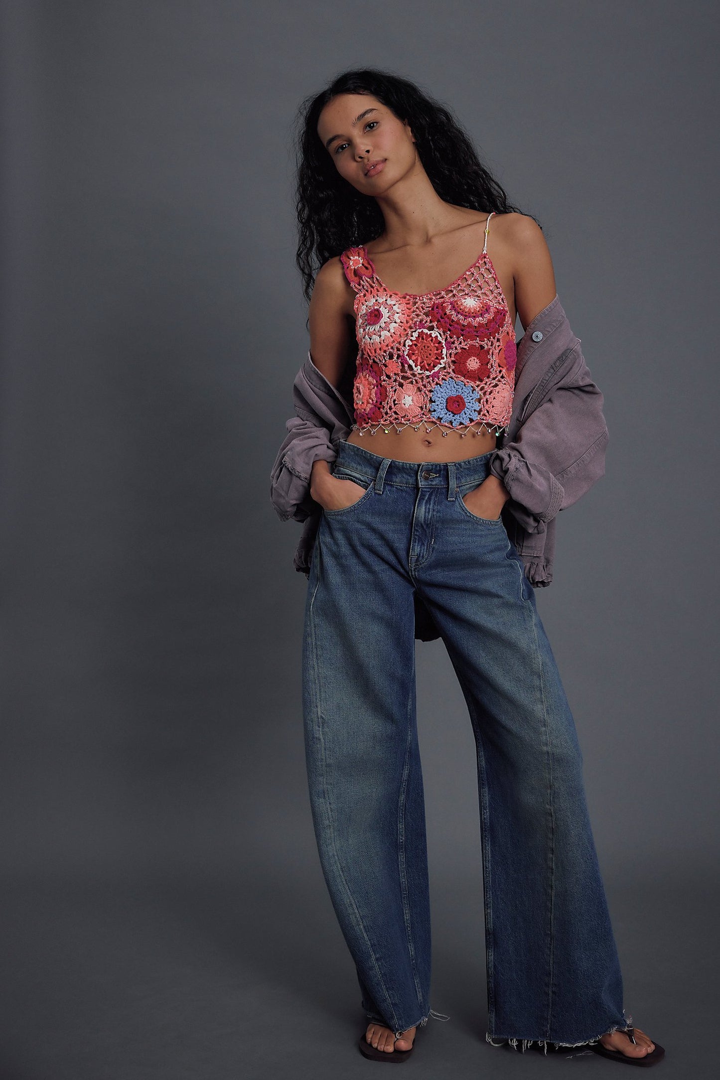 Fiorella Crochet Tank