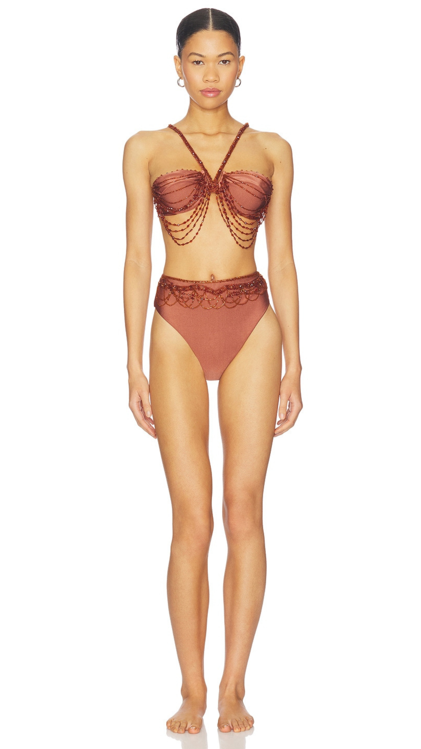 GOLDEN DUNE EMBROIDERED BIKINI X CAMILA COHELO