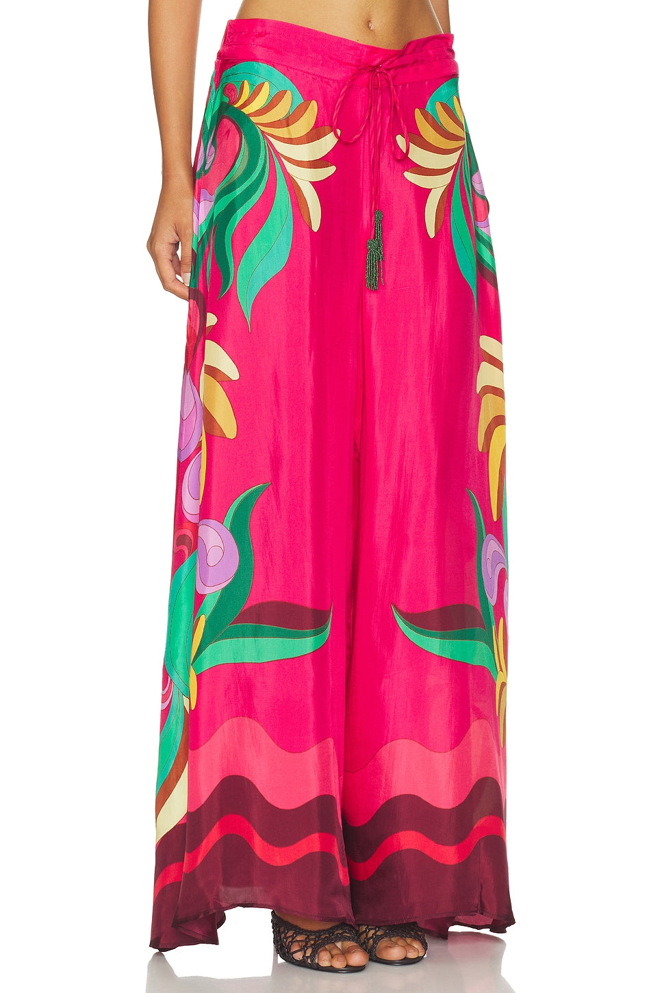 Red 3d Shell Pants Set