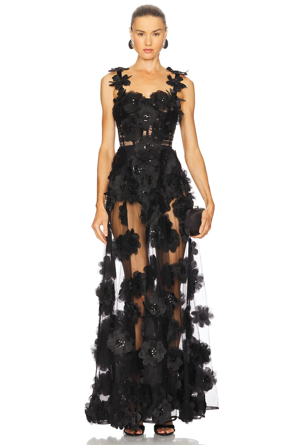 Rosalie Noir Gown - Black