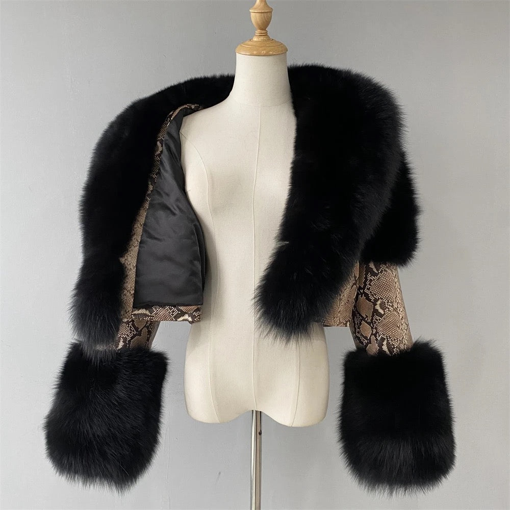 Monte Carlo Fox Fur jacket