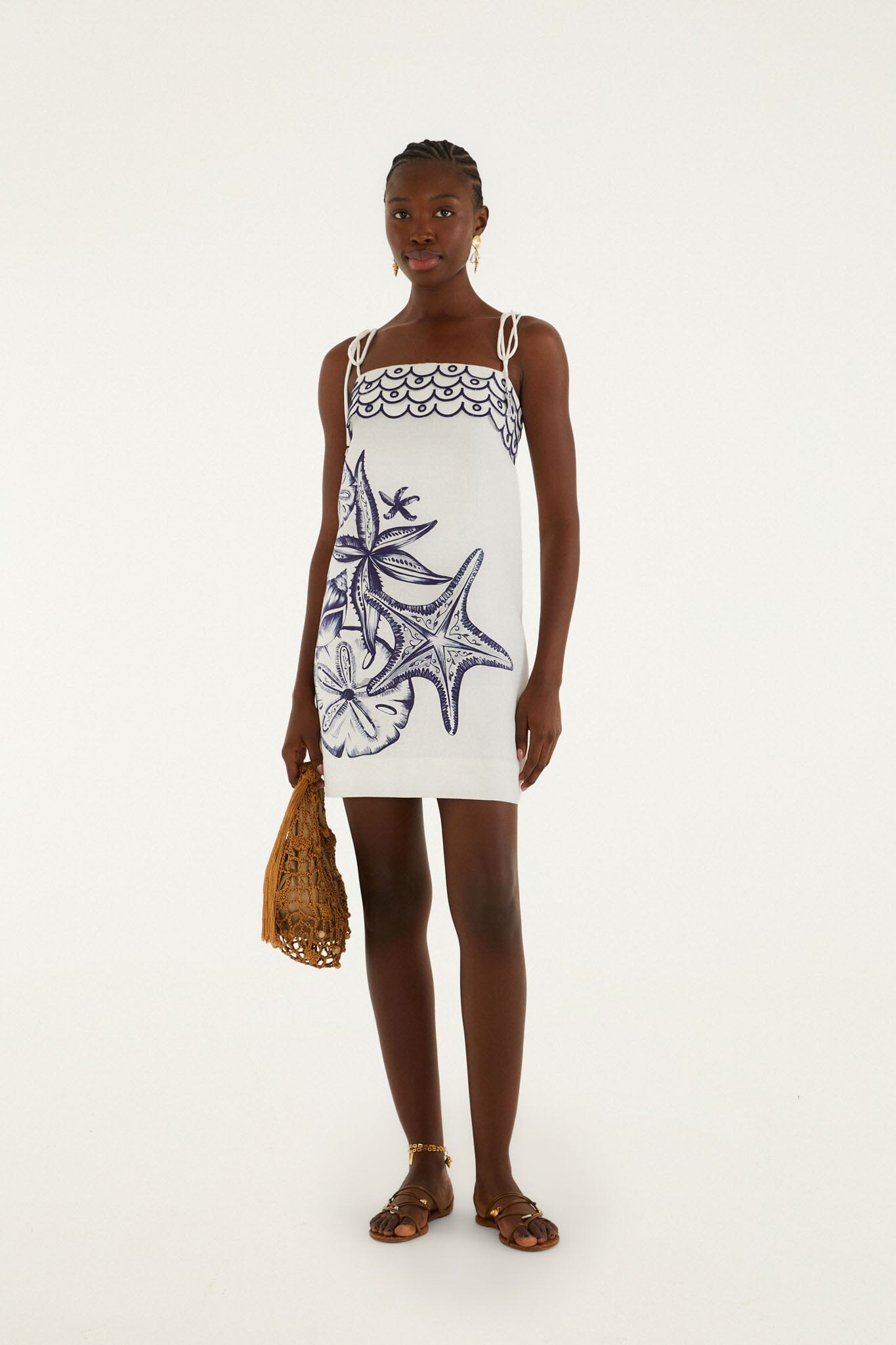 Off-White Coast Stars Mini Dress