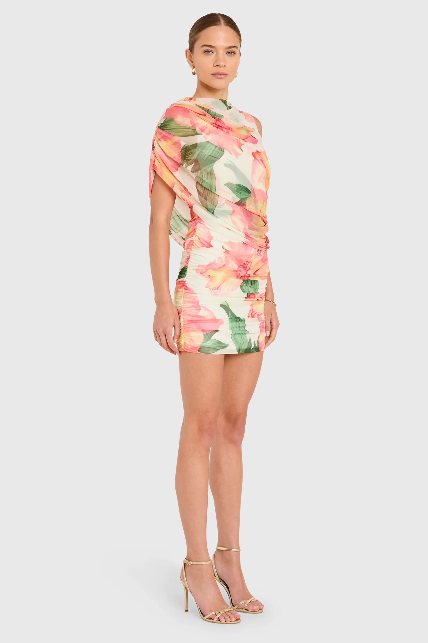 Marcelle Dress - Hibiscus