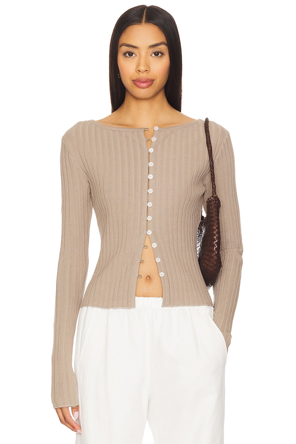 Tilly Long-Sleeve Cardi-Fallen Rock