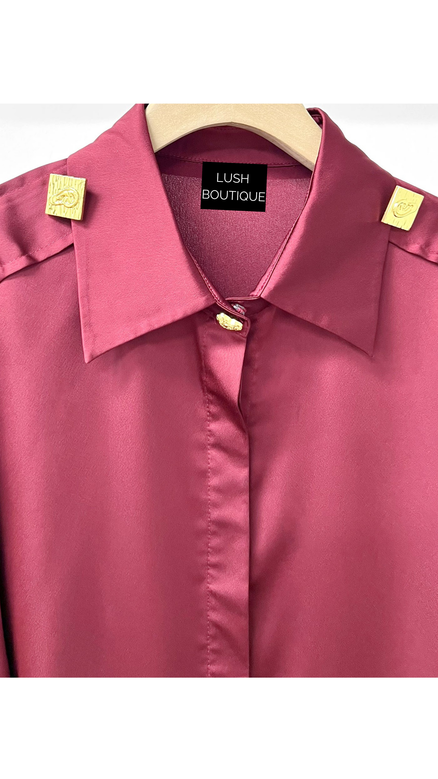 Shina Shirt- Red