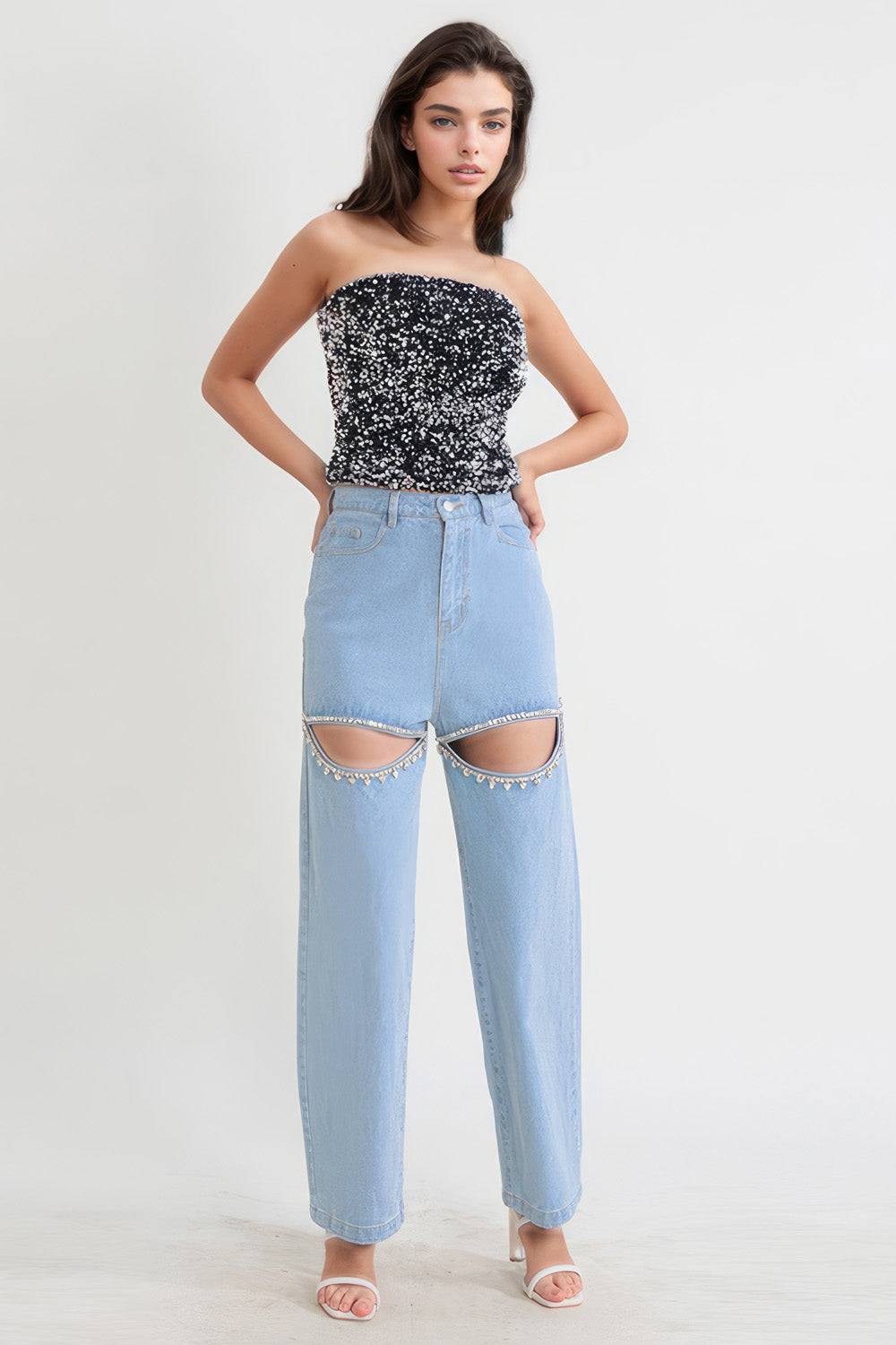 Candice Denim Pants