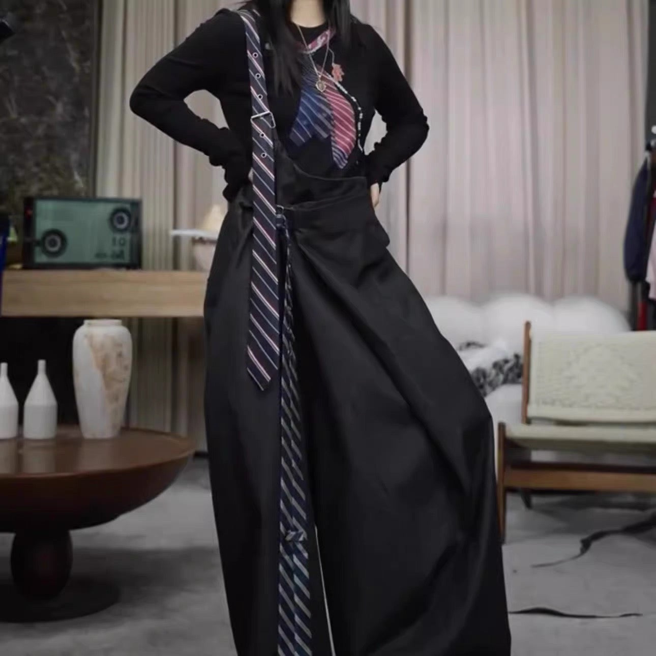 The Deconstructed Wrap Trouser