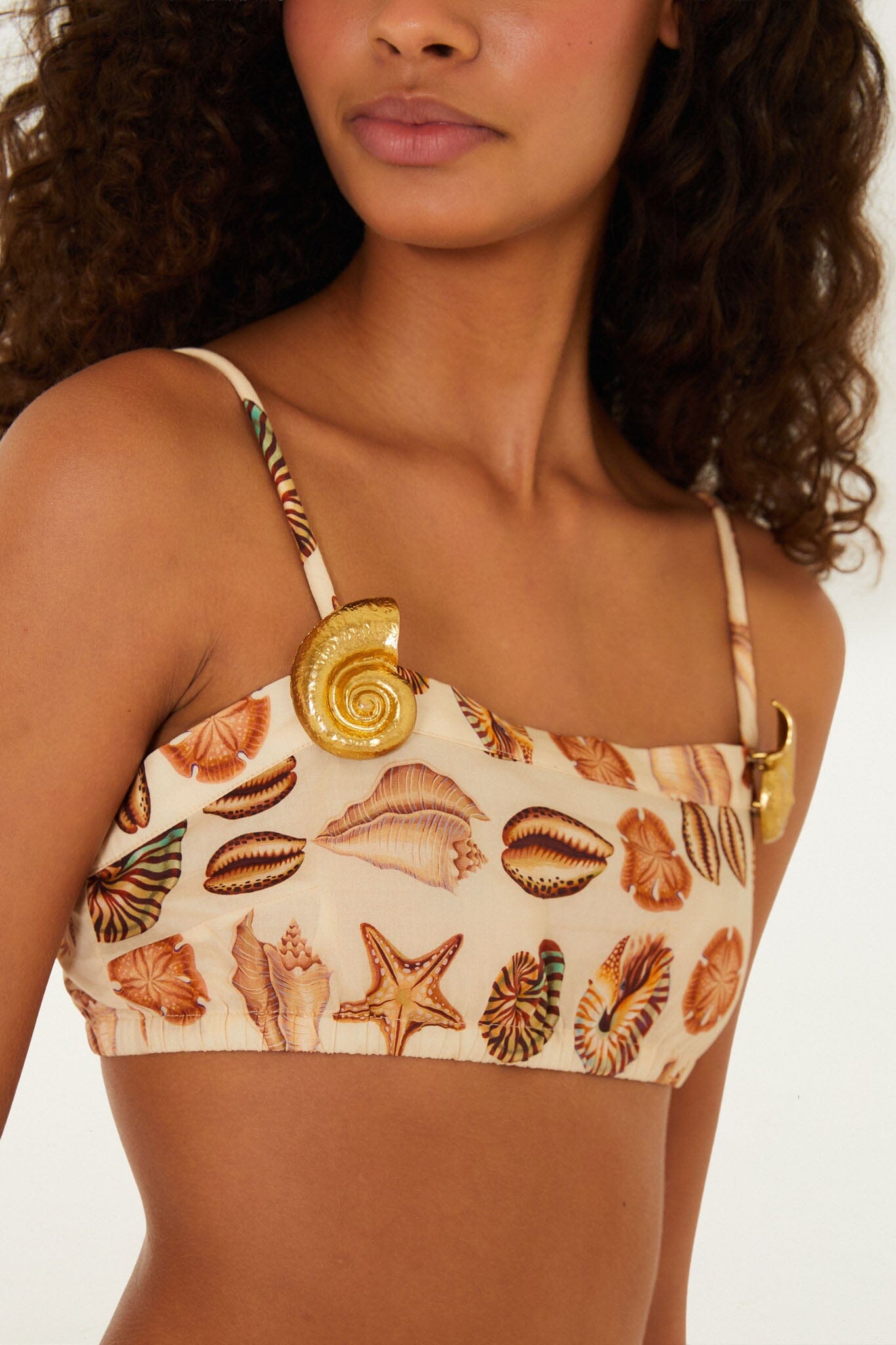 Sand Marine Shells Balloon Pants Set
