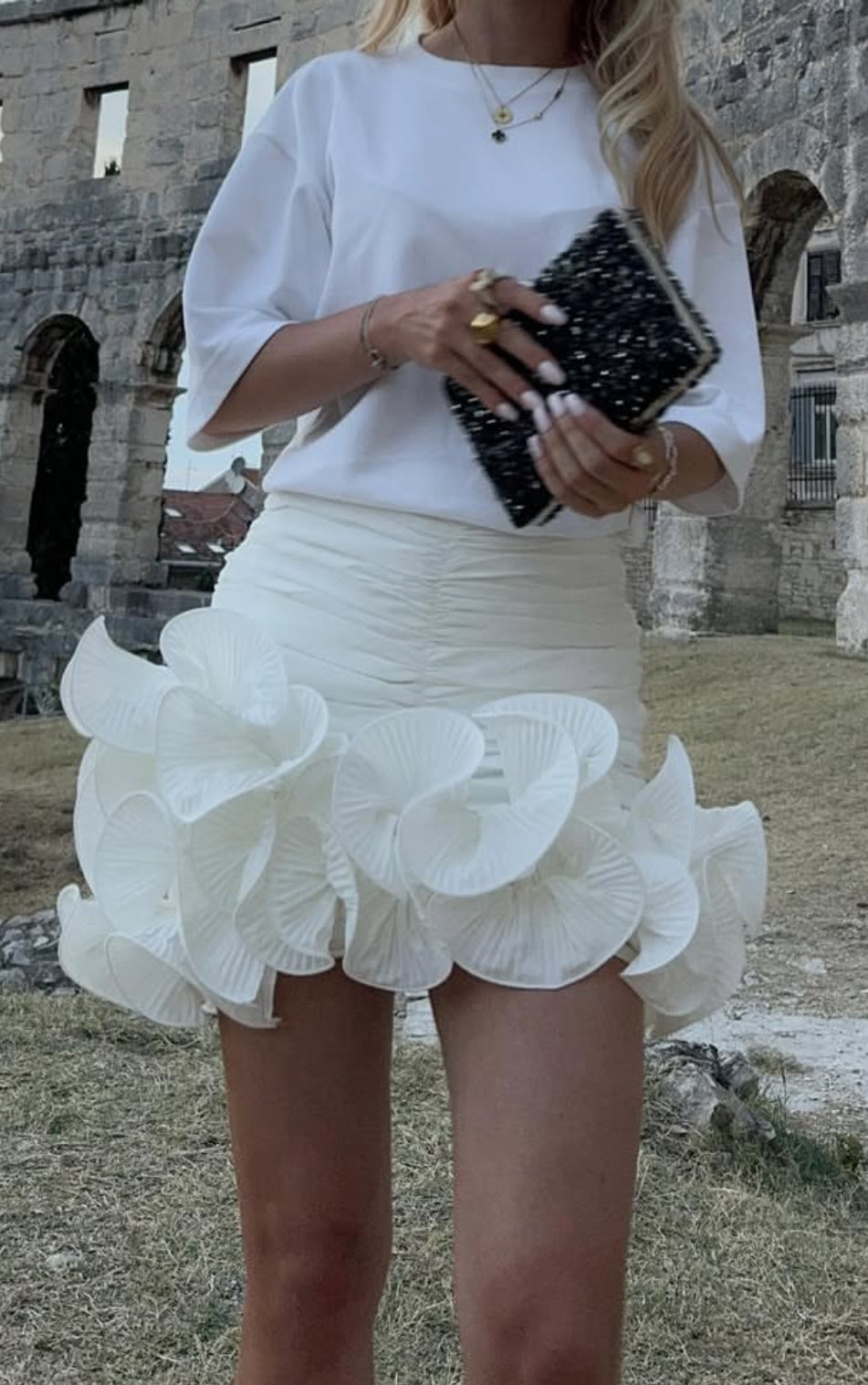 Ruffles and Ruffled Skirt