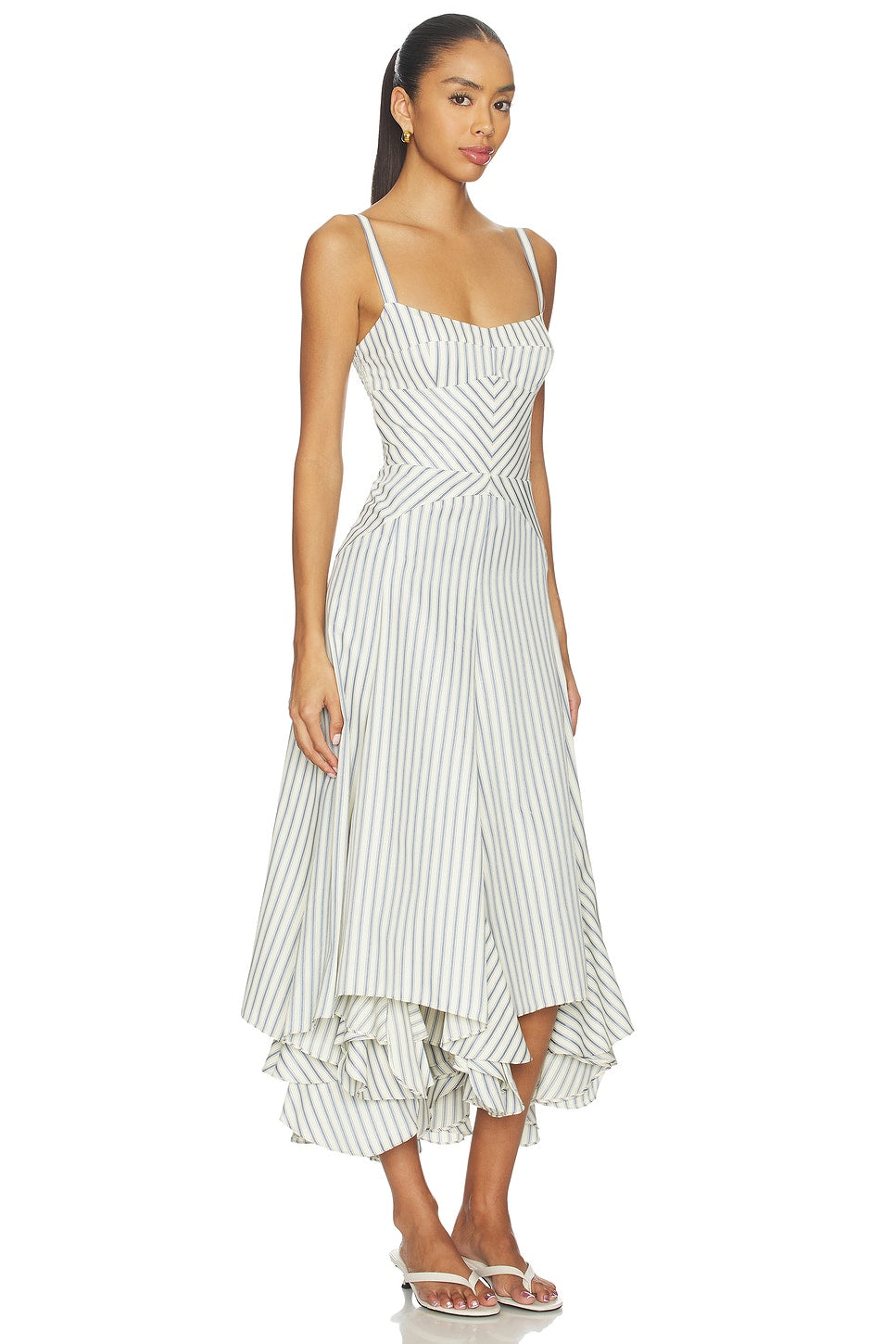 Monterey Dress - Oxford Stripe