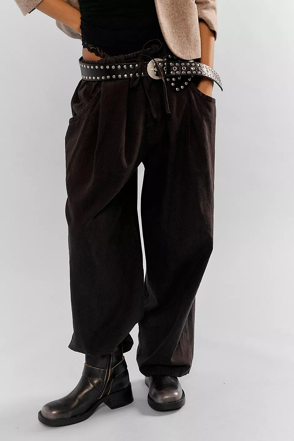 Chambers Laidback Pull-On Pants-Black