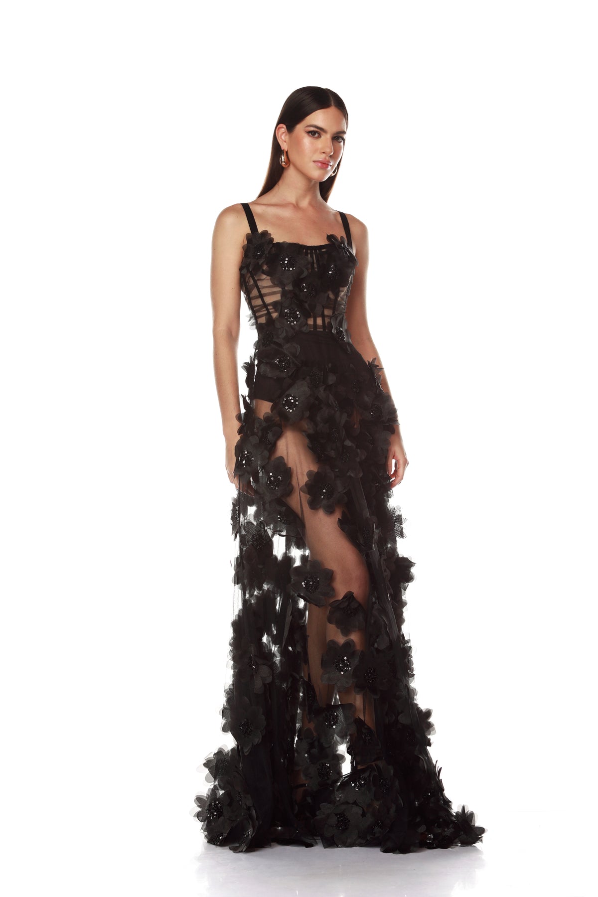Rosalie Noir Gown - Black