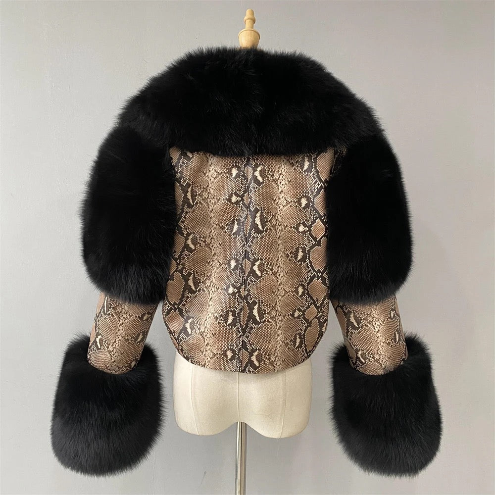 Monte Carlo Fox Fur jacket