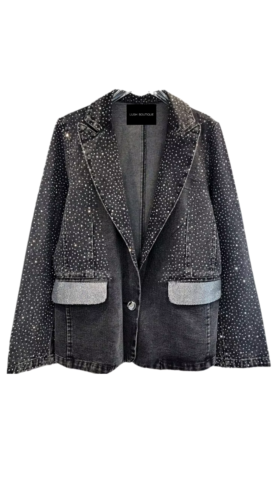 Midnight Denim Blazer