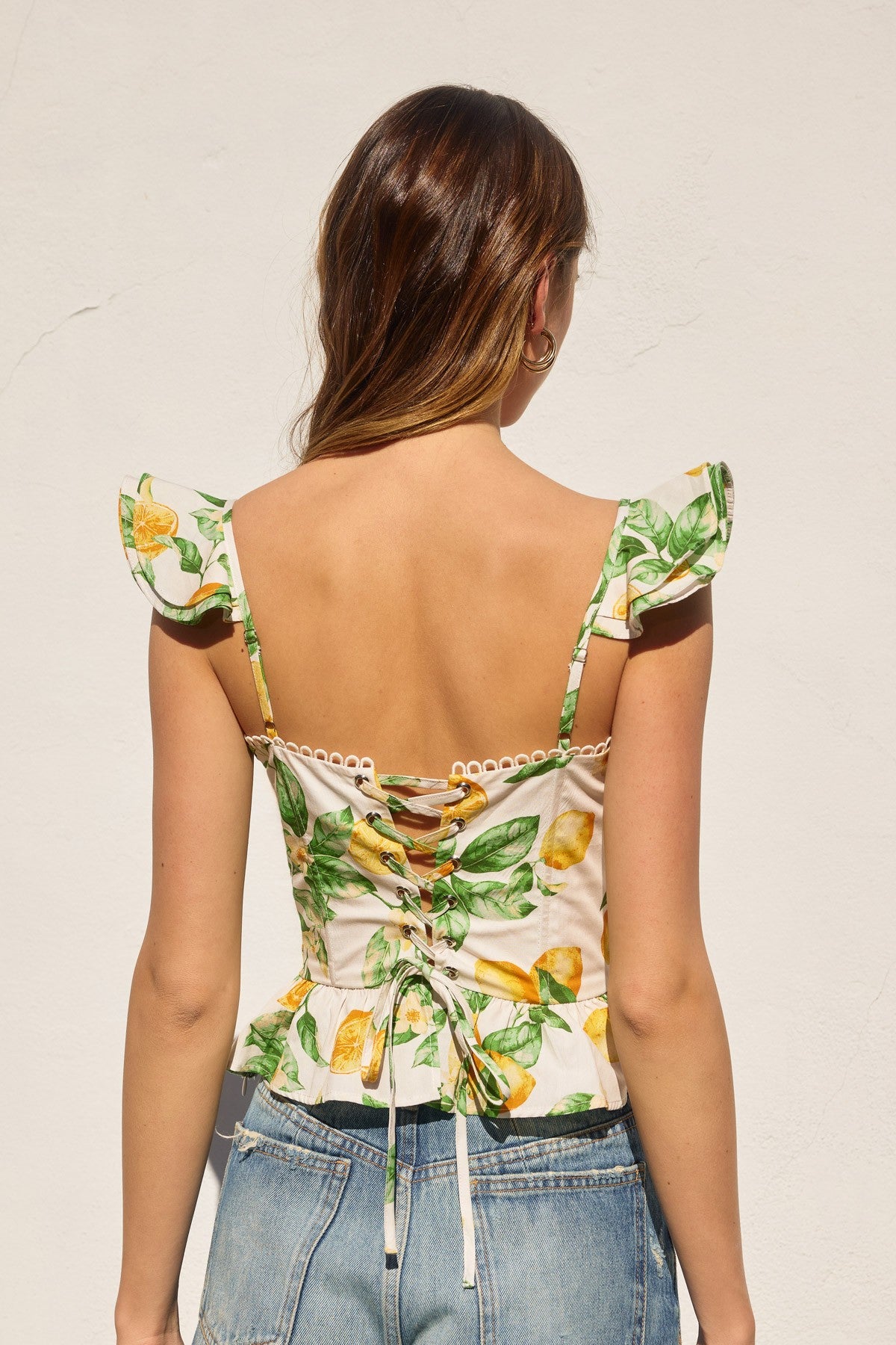 Orangina Corset Top