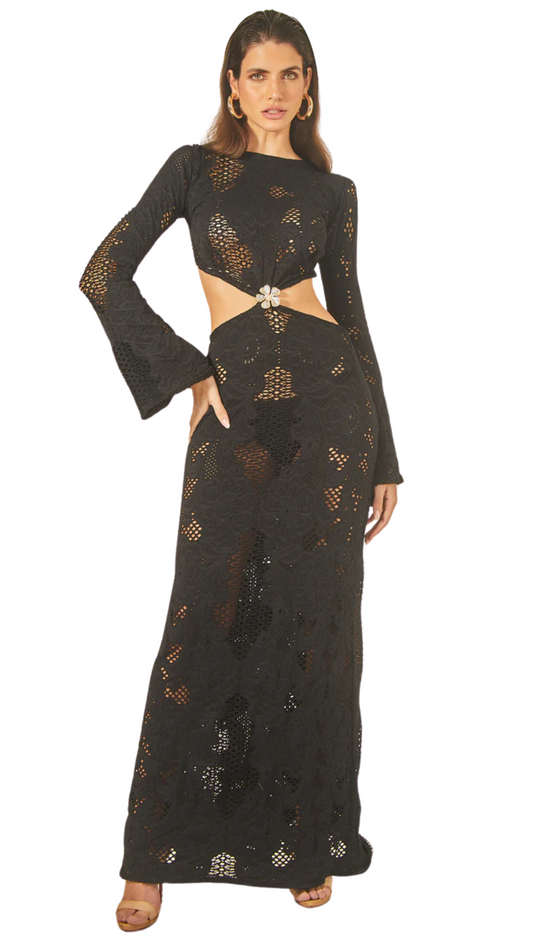 RIMINI DRESS-BLACK