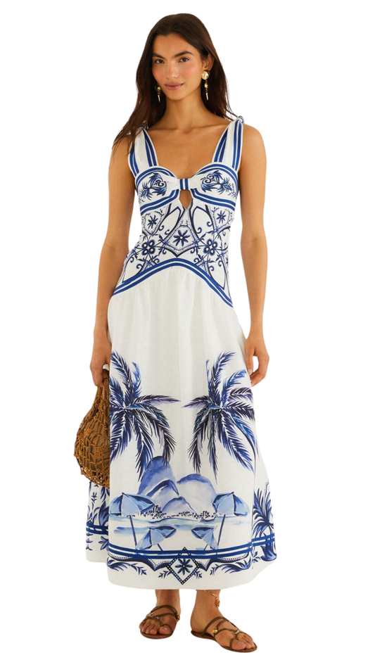 Off-White Wonderful City Maxi Dress