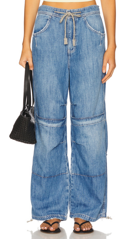 Logan Cinched Cargo Denim-Harper