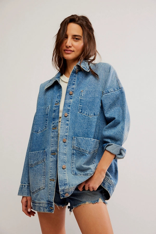 Avery Denim Jacket- Got The Blues