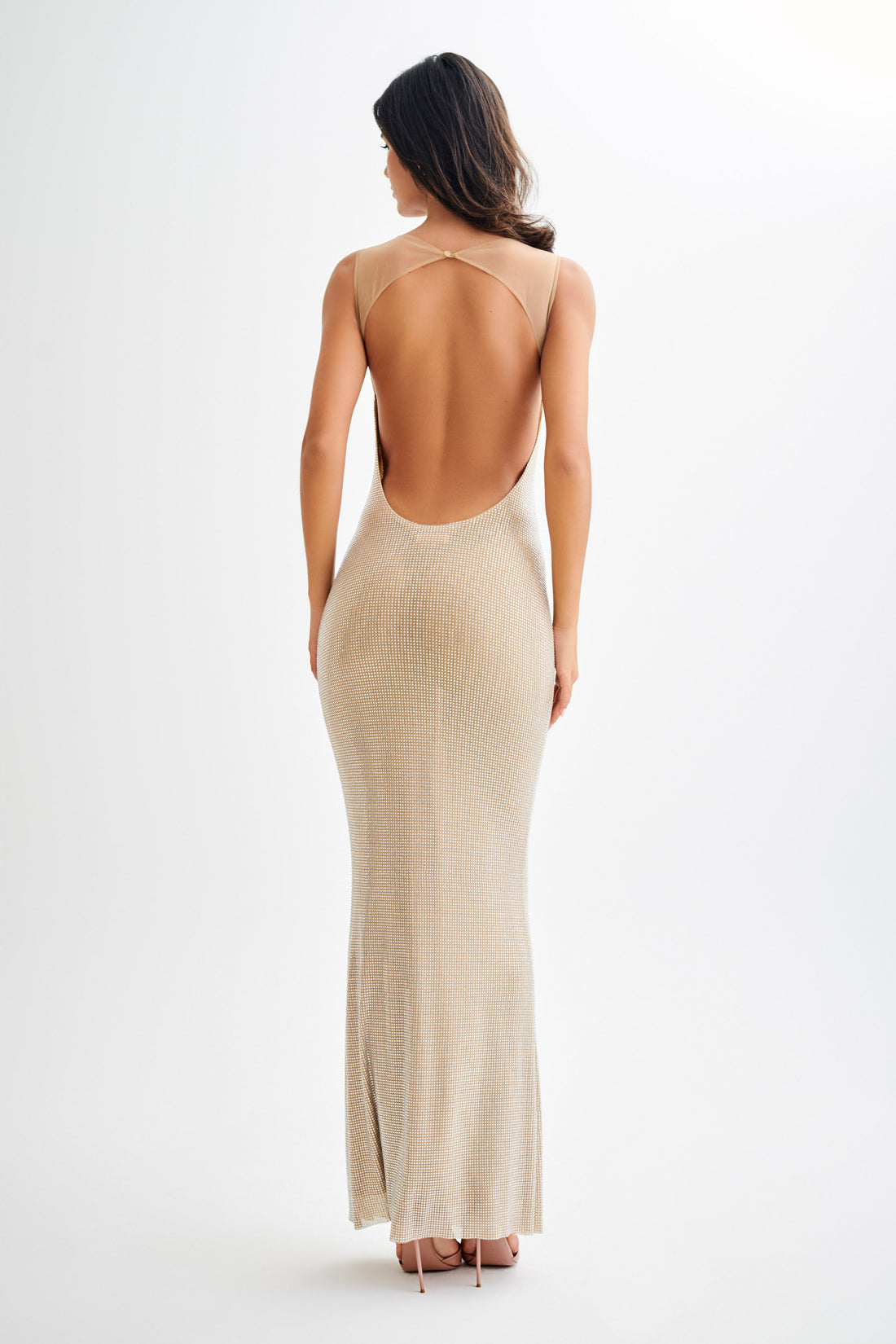 Leilani Dress-Nude