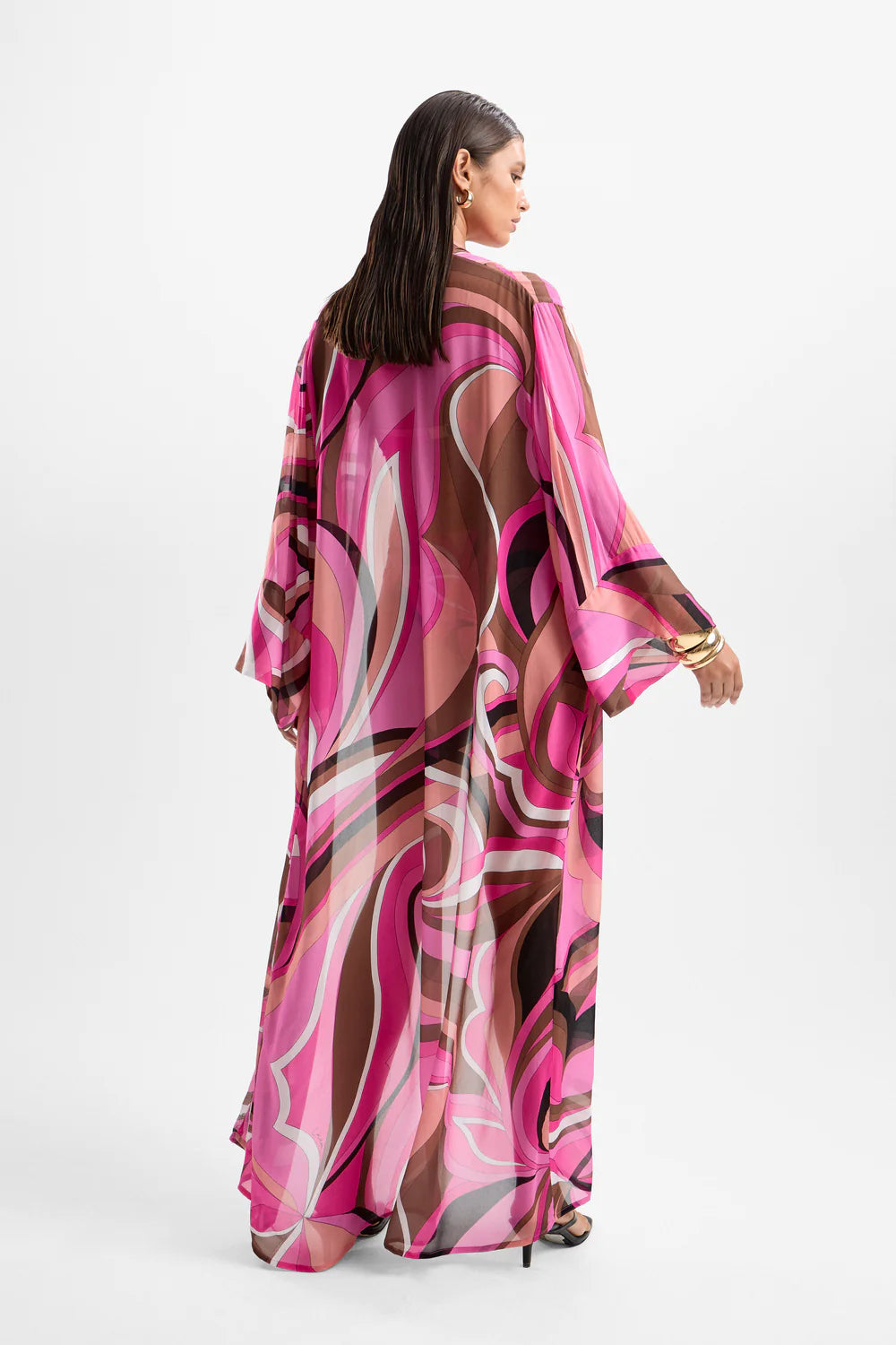 Fortune Robe - Dolce Pink