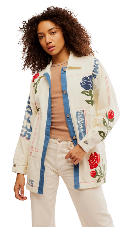 Field of Roses Jacket-Roses by the Dozen