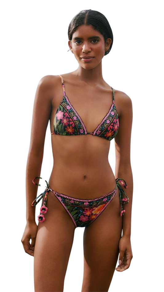Stitched Garden Tapestry bikini