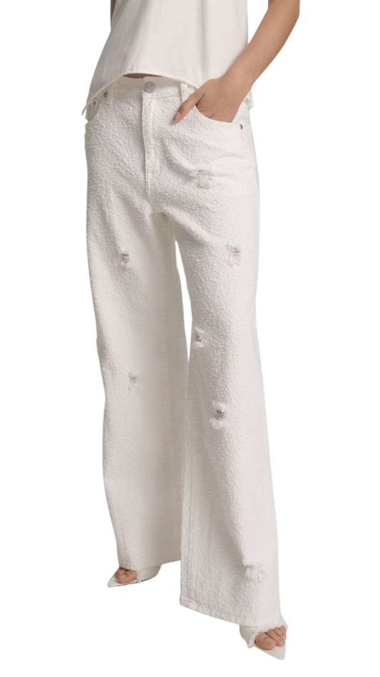 Jackson Denim Jeans - Textured White