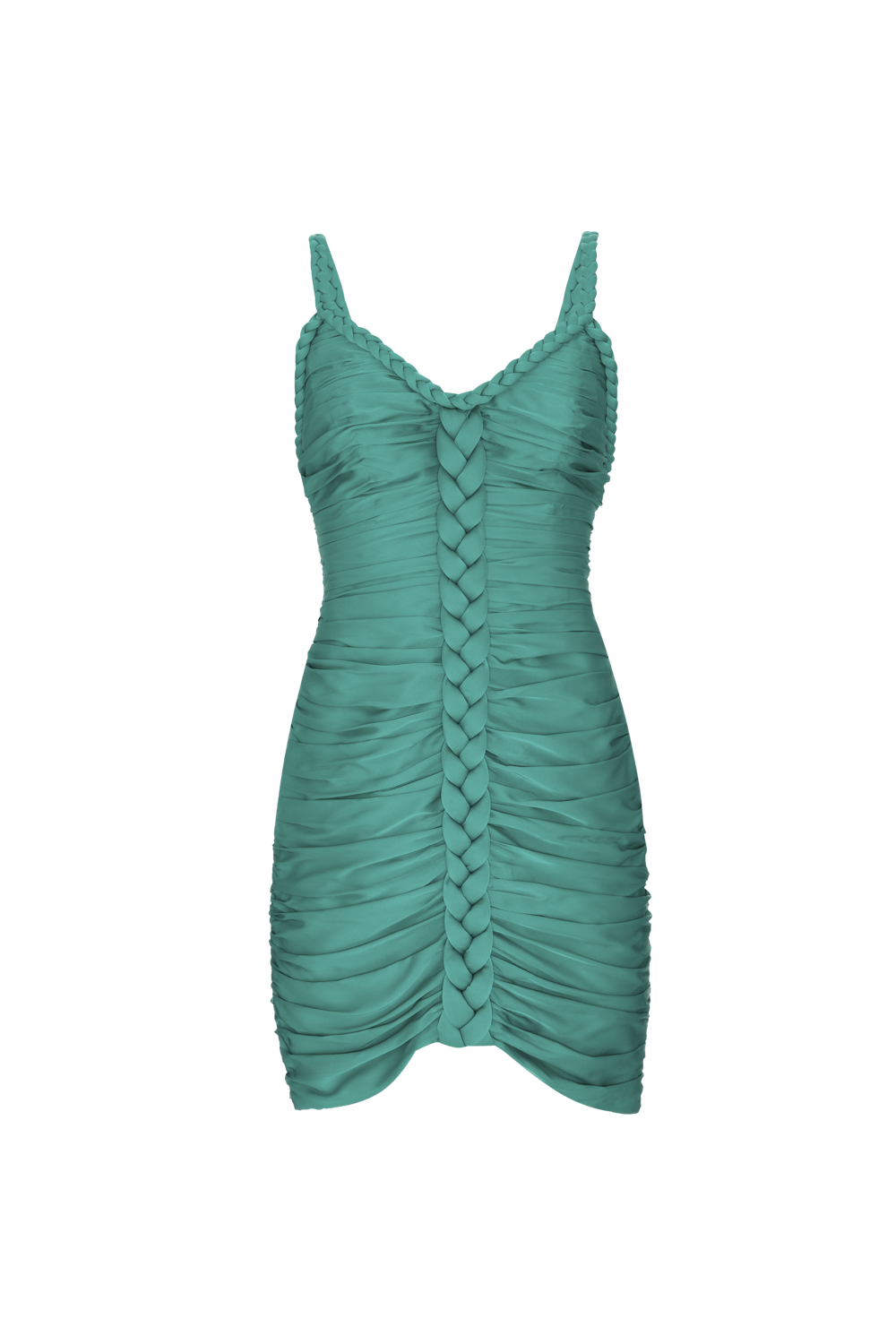 SUNSET GREEN SHORT DRESS