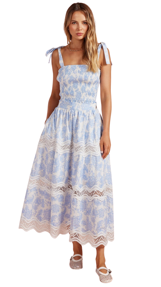 Blue Toile Set