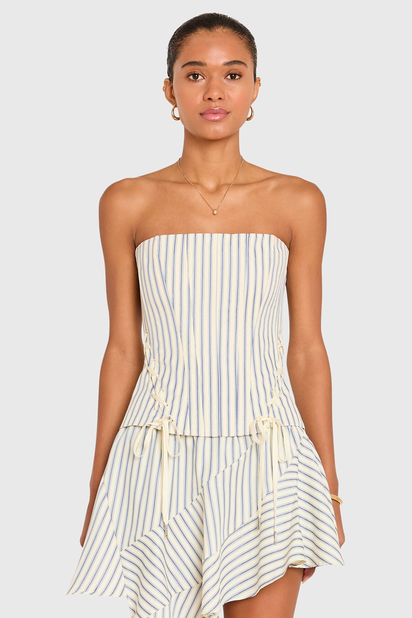 Hathaway Top - Oxford Stripe