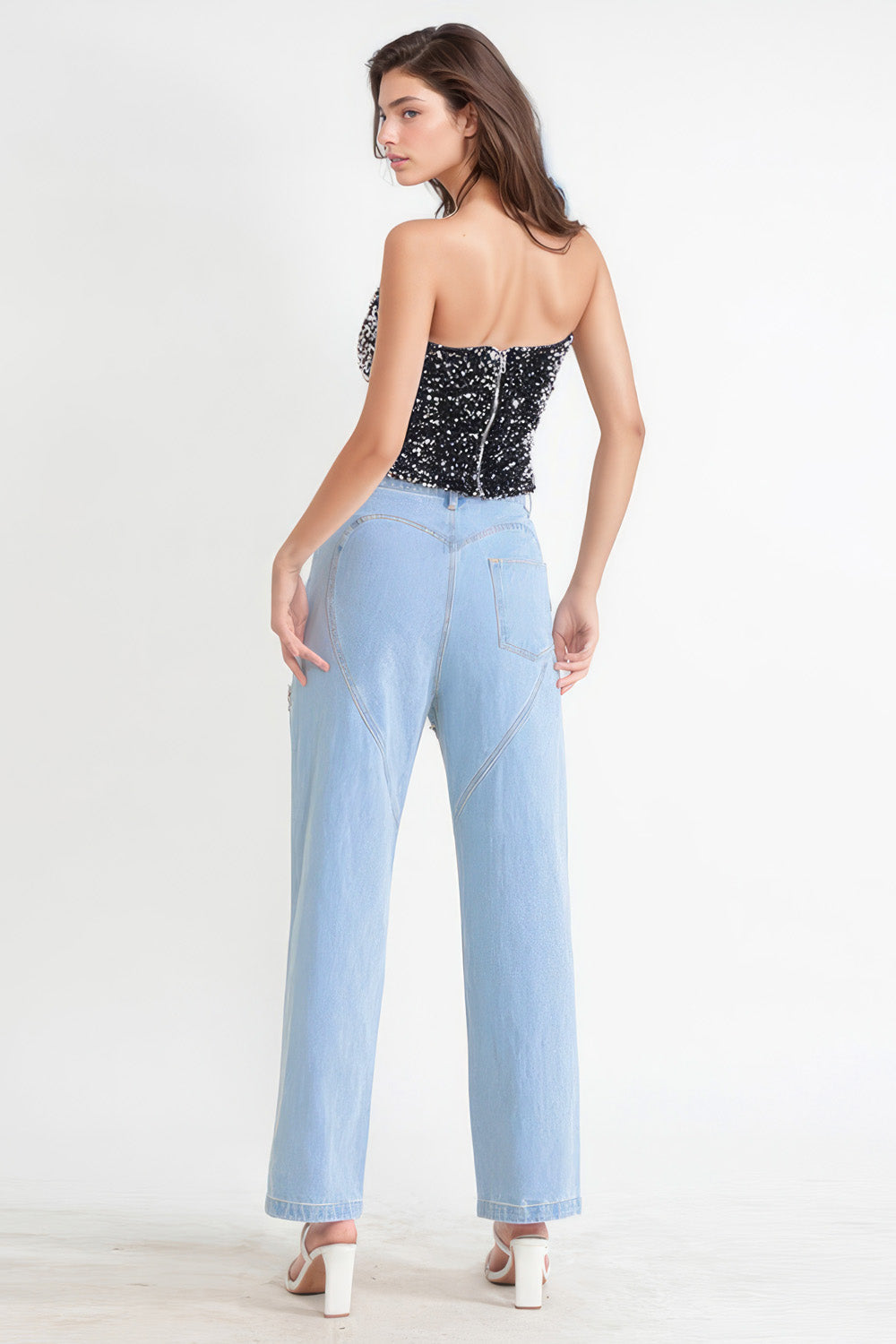 Candice Denim Pants