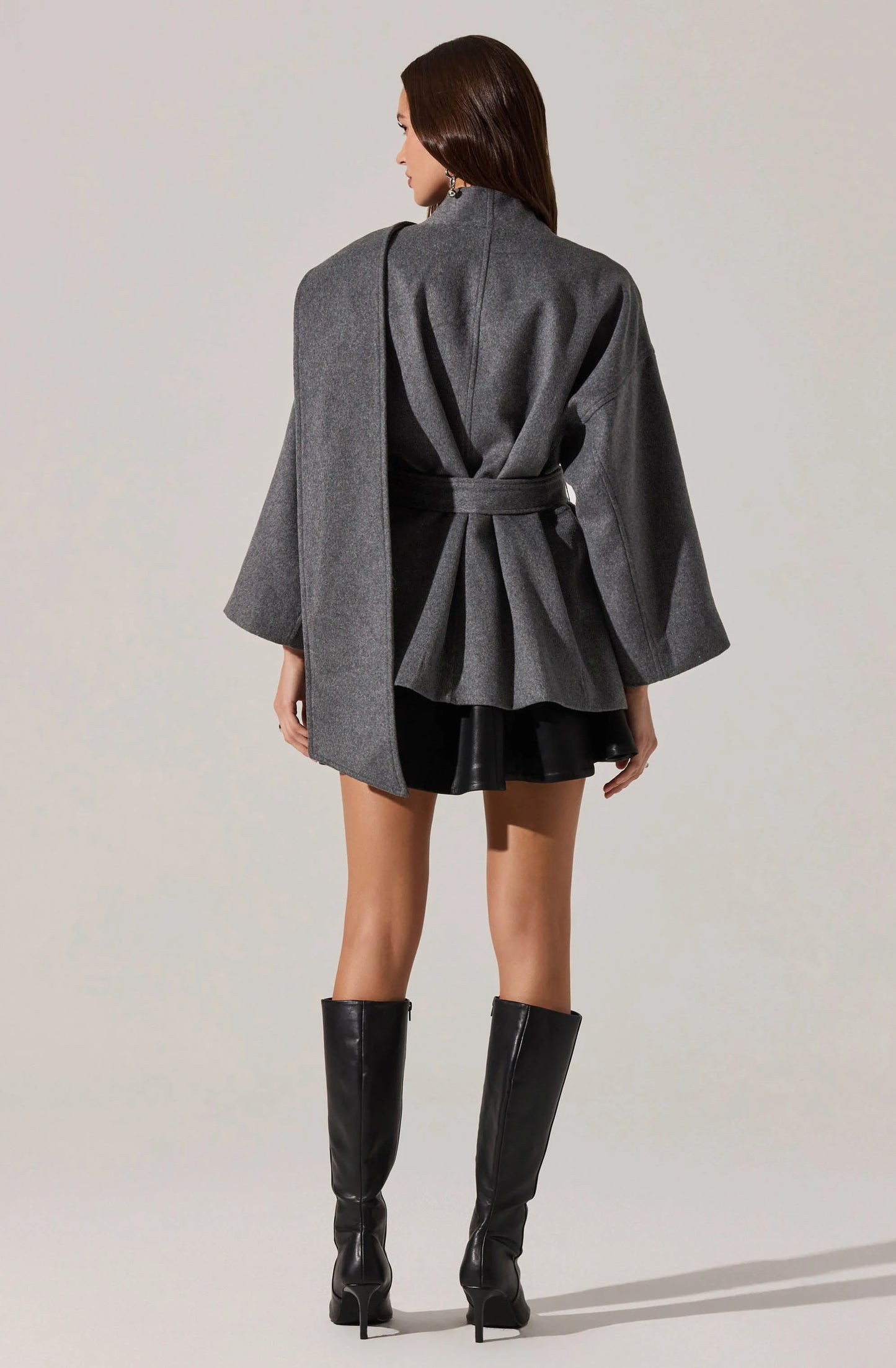 Elaxi Oversized Wrap Scarf Coat