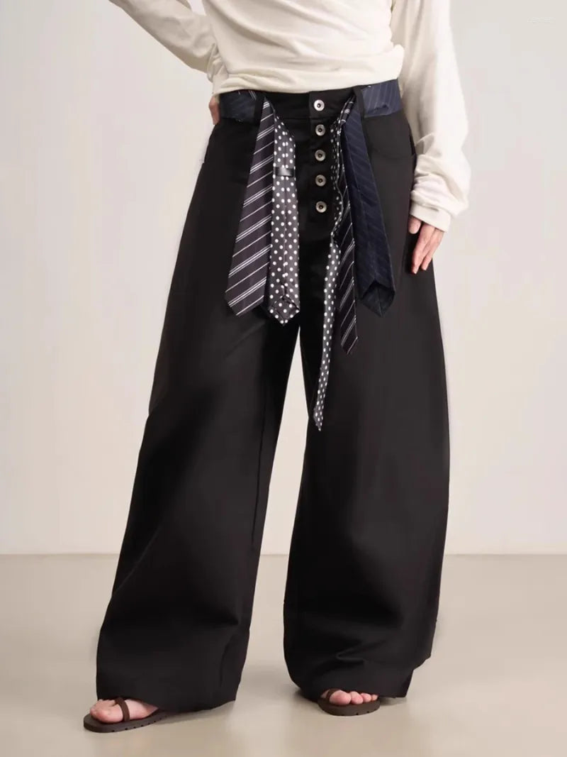 The Boardroom Renegade Wide-Leg Trousers