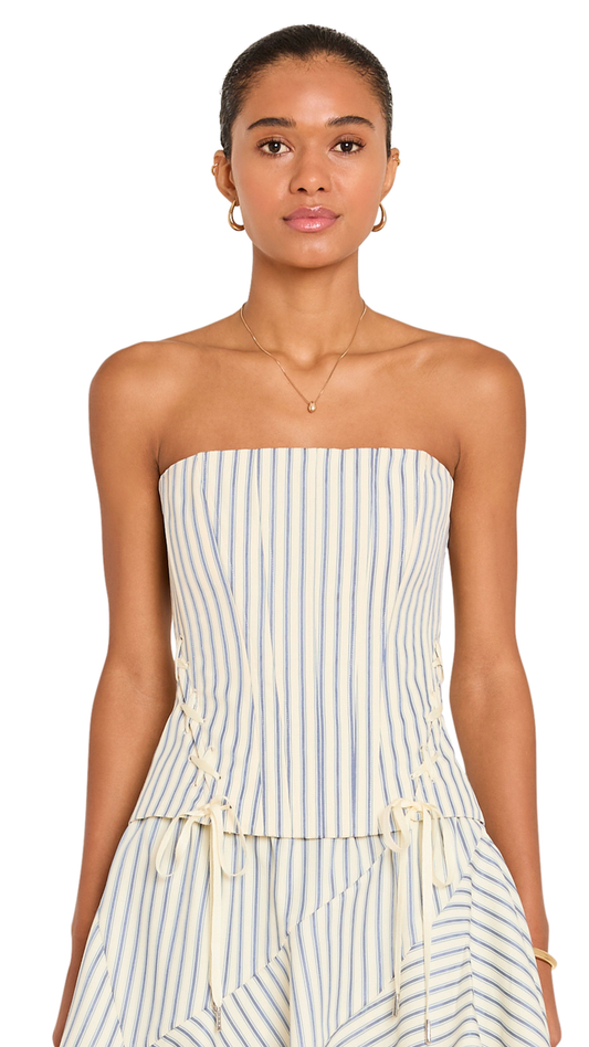 Hathaway Top - Oxford Stripe